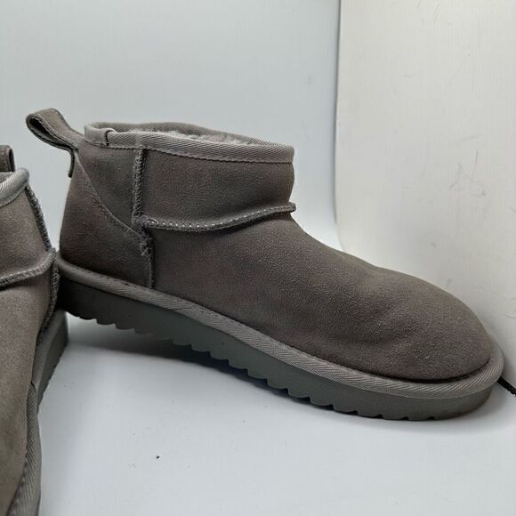 CUSHIONAIRE Women's pull on boot 8 GRAY - Picture 6 of 7